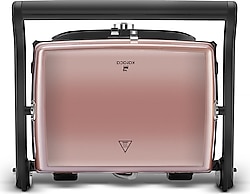 Karaca Gastro Grill Glass Premium 2400 W Rose Gold Tost Makinesi