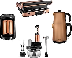 Karaca Gurme Premium Copper Elektronik Çeyiz Seti