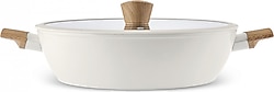 Karaca Swiss Crystal Almond Cream 30 cm Karnıyarık Tenceresi