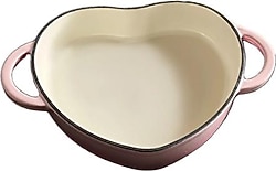 Karaca Love 18 cm Emaye Demir Döküm Sahan
