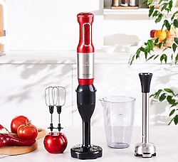 Karaca Mastermaid Prosteel Hand Imperial Red Inox 1500 W Blender