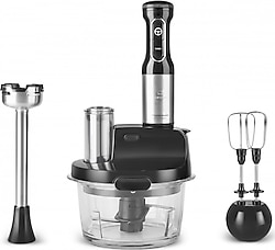Karaca MM Prosteel Siyah Inox 2000 W Mutfak Robotu
