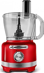 Karaca Multiblend Artisan Retro Metalic Red 1000 W Mutfak Robotu
