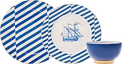 Karaca Navy 18 Parça 6 Kişilik Yemek Takımı