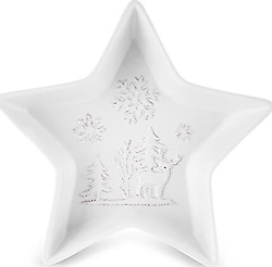 Karaca New Year Snowy Star 24 cm Çerezlik