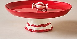Karaca New Year Yılbaşı Candy Twist 25.4 cm Kek Standı