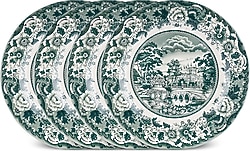 Karaca Old Town 21 cm 4'lü Pasta Tabağı