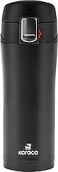 Karaca Pluton Siyah 350 ml Çelik Termos