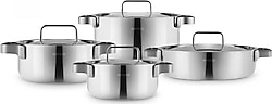 Karaca PowerSteel 316+ 3Ply Onyx 8 Parça Tencere Seti
