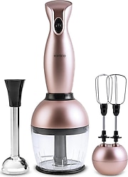 Karaca Pro-Midi Plus Rose Gold 1000 W Blender Seti
