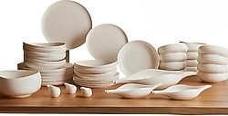 Karaca Red Carpet Earth Collection Clay 55 Parça 12 Kişilik Yemek Takımı