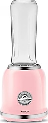 Karaca Retro Personal 550 W Pink Kişisel Smoothie Blender