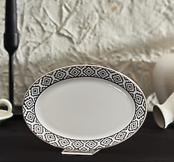 Karaca Silk Road Kayık Tabak 21 cm