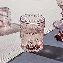 Karaca Sunflower Pembe Tekli Su Bardağı 271 ml