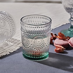 Karaca Sunflower Yeşil Tekli Su Bardağı 271 ml