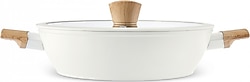 Karaca Swiss Crystal Almond Cream 26 cm Karnıyarık Tenceresi