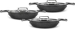 Karaca Swiss Crystal Mastermaid 6 Parça Kapaklı Sahan Seti