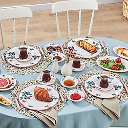 Karaca Very Berry 32 Parça 6 Kişilik Kahvaltı Takımı