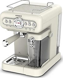 Karaca Vintage Craft Cream Yarı Otomatik Espresso Makinesi