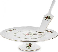 Karaca Vintage Rose 30 cm Ayaklı Kek Standı