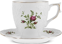 Karaca Vintage Rose Tek Kişilik Çay Fincan Takımı
