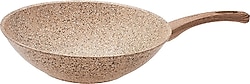 Karaca Wood Silver Bio Granit 28 cm Wok Tava
