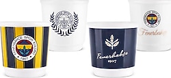 Karaca X Fenerbahçe 90 ml 4 Kişilik Espresso Fincan Takımı