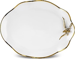 Karaca X Müge Anlı Kelebekli 30 cm Kayık Tabak