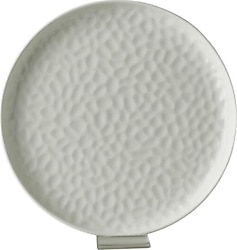 Karaca X Refika Bembeyaz 22 cm Yuvarlak Pasta Tabağı