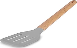 Karaca x Refika Gadgets Ahşap Saplı Oluklu Silikon Spatula