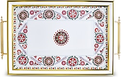 Karaca Zeraf 48x29 cm Dikdörtgen Tepsi