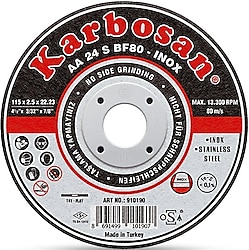 Karbosan 910430 Thinline 230x1.9x22 mm AA 36 R BF80 Inox Kesici Disk
