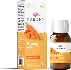 Karden Havuç Yağı 20 ml