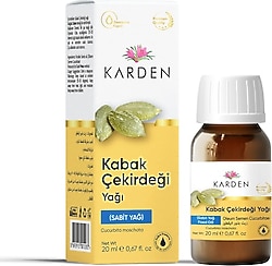 Karden Kabak Çekirdeği Yağı 20 ml