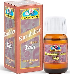 Karden Karabiber Yağı 20 ml