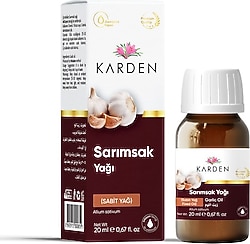 Karden Sarımsak Yağı 20 ml