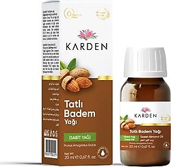 Karden Tatlı Badem Yağı 20 ml