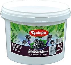 Kardeşler Böğürtlen Reçeli Kova 5 kg