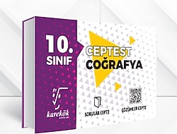 Karekök Yayınları 10. Sınıf Coğrafya Cep Test