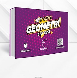 Karekök Yayınları AYT Geometri Cep Test Orta