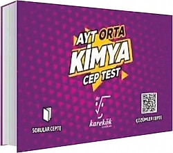 Karekök Yayınları AYT Kimya Cep Test Orta