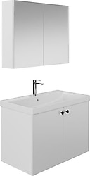 Karen Mimoza 80 cm Lavabolu Banyo Dolabı Seti