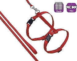 Karlie 110 cm Kırmızı Kedi Göğüs Tasması