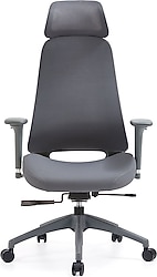 Karr Office Lizbon Ergonomik Gri Çalışma Koltuğu
