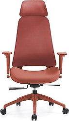 Karr Office Lizbon Ergonomik Kırmızı Çalışma Koltuğu