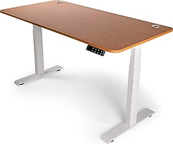 Karr Office O-Flex Duo 160x80 cm Çift Motorlu Elektrikli Bambu Yükseklik Ayarlı Çalışma Masası