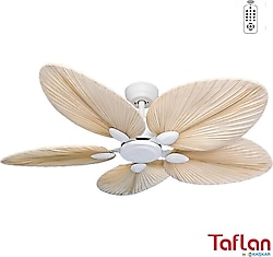 Kaşkar T52045 52 inç Beyaz Uzaktan Kumandalı Tavan Vantilatörü