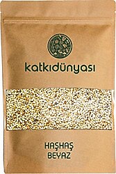 Katkı Dünyası Beyaz Haşhaş 100 gr