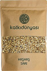 Katkı Dünyası Sarı Haşhaş 100 gr