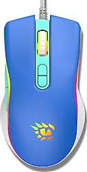 Katsuta T4-1665 Mavi Ergonomik Optik Kablolu Oyuncu Mouse
